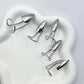 💍 Anillos metálicos ajustables para las puntas de los dedos ✨ Set de 5 uds