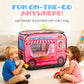 Tienda de Campaña Plegable Pop-Up Infantil Temática de Vehículos