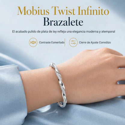 🎁¡COMPRA 2 Y OBTÉN 1 GRATIS!✨ Elegante joyería de bucle de Mobius – Regalo de moda minimalista para mujeres 💎