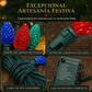Guirnalda de luces de fresa a batería con 8 modos de iluminación para decoración de Navidad, Halloween, jardín y patio.