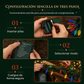 Guirnalda de luces de fresa a batería con 8 modos de iluminación para decoración de Navidad, Halloween, jardín y patio.