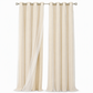 Cortinas Doble Capa Elegantes con Tul y Bloqueo de Luz