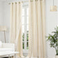 Cortinas Doble Capa Elegantes con Tul y Bloqueo de Luz
