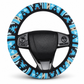 Funda Elástica Estampada para Volante de Auto – Sin Aro Interior (37–38 cm)
