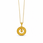 Collar Elegante de Filigrana Estilo Atrapasueños para Mujer con Esfera Giratoria