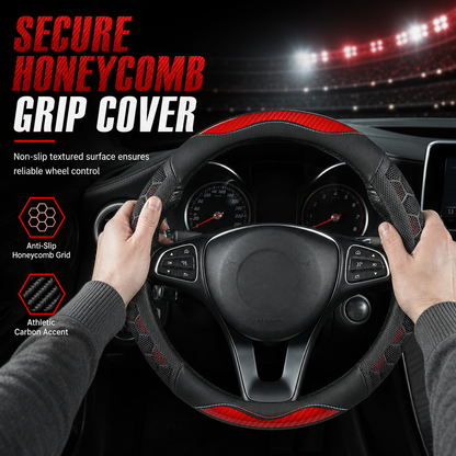 Funda Antideslizante para Volante de Auto con Textura de Panal