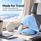 Almohada Ergonómica de Viaje para Cuello con Capucha y Bolsa Portátil