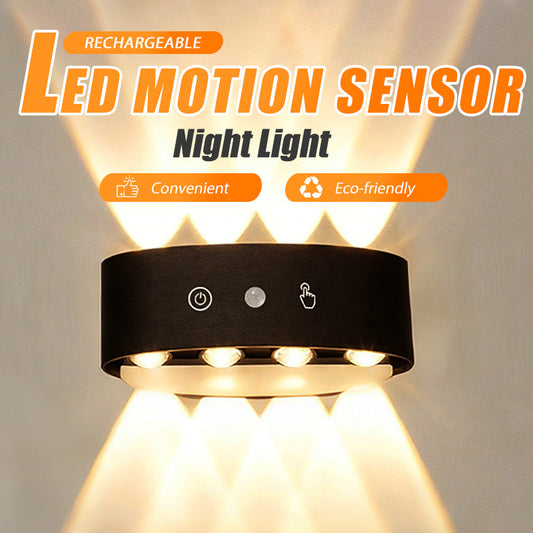 Luz Nocturna LED Recargable con Sensor de Movimiento