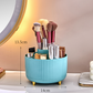 Organizador Giratorio 360° para Escritorio y Cosméticos con Compartimentos