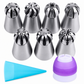 Juego de Duyas para Decoración de Pasteles en Acero Inoxidable 304