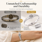 Brazalete Árbol de la Vida en Acero Inoxidable con Circonias