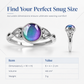 Anillo Termosensible con Cambio de Color Mágico y Filigrana Romántica