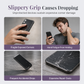 Funda de Uso Rudo Antigolpes con Tapa Deslizante y Soporte para Celular