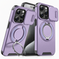 Funda de Uso Rudo Antigolpes con Tapa Deslizante y Soporte para Celular
