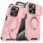 Funda de Uso Rudo Antigolpes con Tapa Deslizante y Soporte para Celular