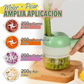 🔥50% PROMOCIÓN FLASH🔪 Mini robot de cocina inalámbrico 4 en 1: picadora, pelador, cepillo, multifunción rápida para tus preparaciones 🍲✨