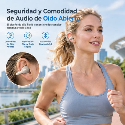Audífonos Bluetooth Deportivos con Clip de Oído Abierto