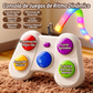Consola Portátil de Ritmo y Memoria con Luces LED para Niños