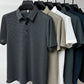 【50% DE DESCUENTO HOY】 CAMISA DE SEDA DE HIELO DE LUJO PARA HOMBRE - Compre 2 Envío gratis benefiyou