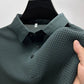 【50% DE DESCUENTO HOY】 CAMISA DE SEDA DE HIELO DE LUJO PARA HOMBRE - Compre 2 Envío gratis benefiyou