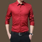 🔥Comprar 2 piezas de envío gratis🔥Camisa informal formal sin arrugas sin manga larga para hombres benefiyou