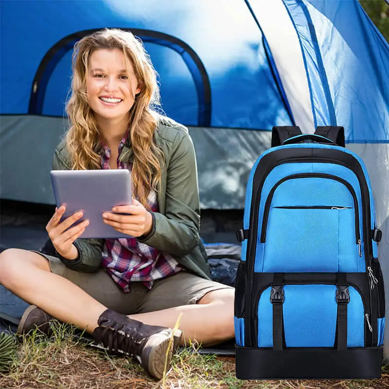 Mochila oxford extensible de gran capacidad benefiyou