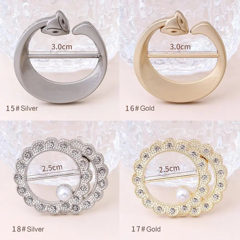 [Compre 1 Obtenga 1 Gratis] Classic All-match Pearl Rhinestone Buckles benefiyou