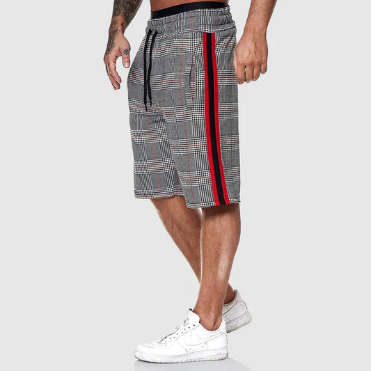 Pantalones cortos a cuadros alfa de Frank Hardy benefiyou