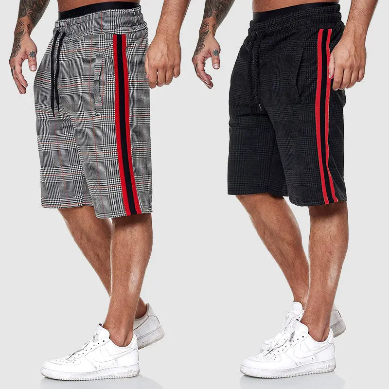 Pantalones cortos a cuadros alfa de Frank Hardy benefiyou