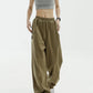 Baggy Elastic Waist Wide-Leg Petite Sweatpants benefiyou