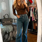 🥳👖descuento por tiempo limitado - Vaquero elástico de tiro ultra alto - COMPRE 2 ENVÍO GRATIS benefiyou