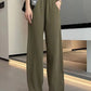 Baggy Elastic Waist Wide-Leg Petite Sweatpants benefiyou