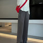 Baggy Elastic Waist Wide-Leg Petite Sweatpants benefiyou