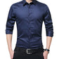 🔥Comprar 2 piezas de envío gratis🔥Camisa informal formal sin arrugas sin manga larga para hombres benefiyou
