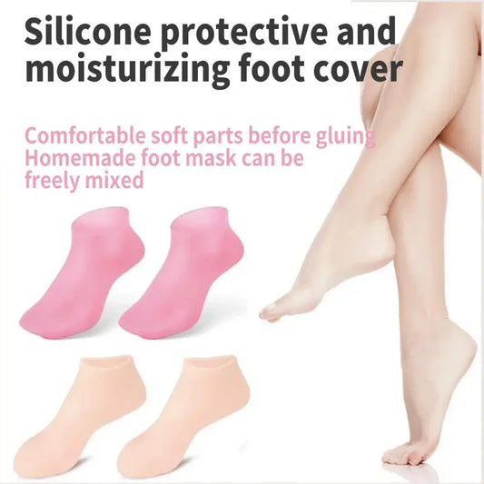 Moisturizing Foot Mask Exfoliating Silicone Socks Beach Protective Socks benefiyou