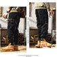 Harema masculino pantalones con bandas holgadas benefiyou