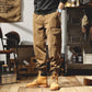 Harema masculino pantalones con bandas holgadas benefiyou